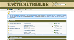 Desktop Screenshot of forum.tacticaltrim.com